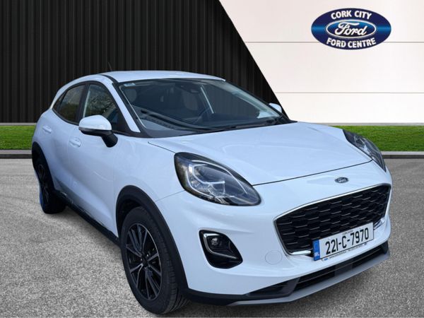 Ford Puma MPV, Petrol Hybrid, 2022, White
