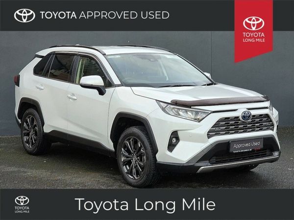 Toyota RAV4 SUV, Petrol Hybrid, 2024, White
