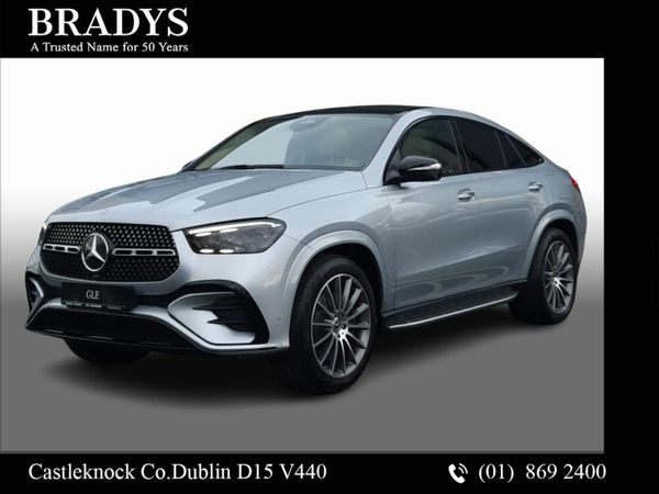Mercedes-Benz GLE Saloon, Diesel Plug-in Hybrid, 2026, Silver