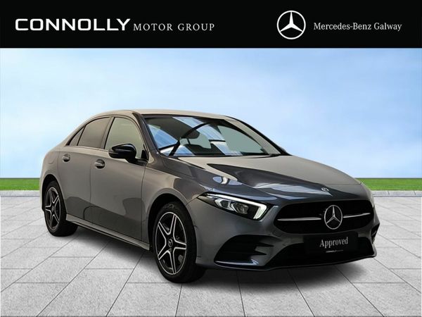 Mercedes-Benz A-Class Saloon, Petrol Plug-in Hybrid, 2025, Black