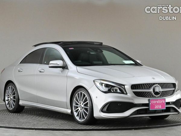 Mercedes-Benz CLA Coupe, Petrol, 2018, Silver