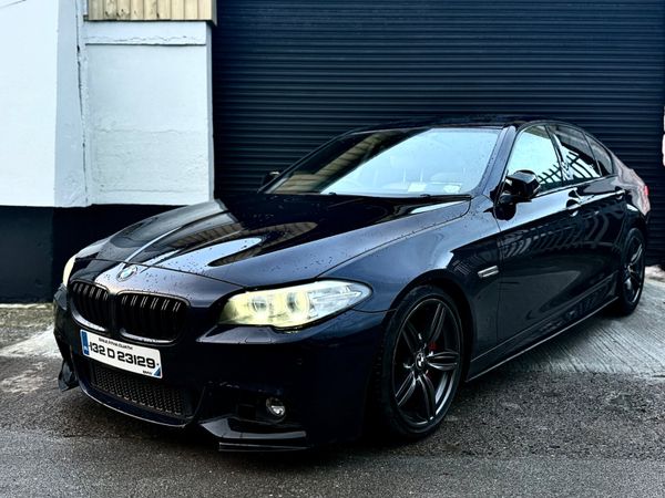 BMW 5-Series Saloon, Diesel, 2013, Blue