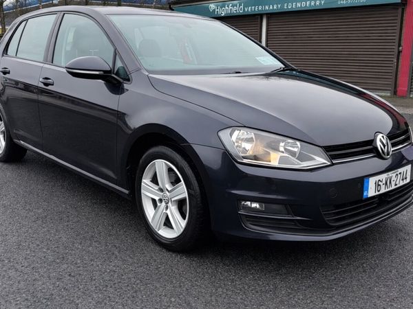 Volkswagen Golf Hatchback, Diesel, 2016, Black