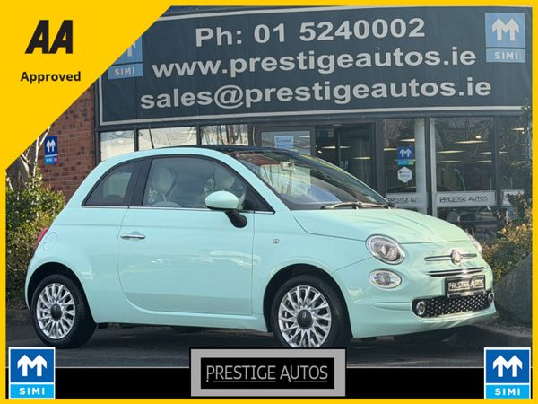 Fiat 500 Hatchback, Petrol, 2019, Green