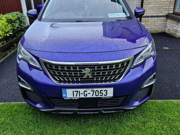 Peugeot 3008 SUV, Diesel, 2017, Blue