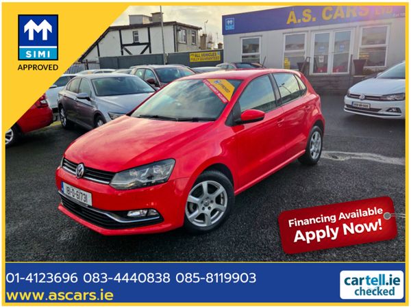 Volkswagen Polo Hatchback, Petrol, 2018, Red
