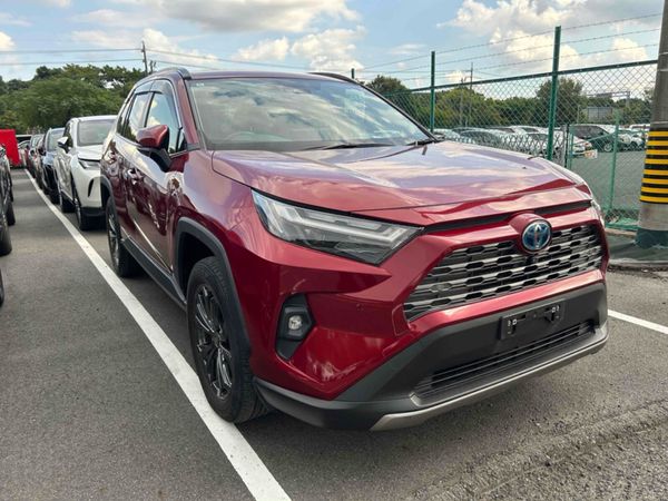Toyota RAV4 SUV, Petrol Hybrid, 2022, Red
