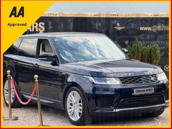 Land Rover Range Rover Sport SUV, Petrol Plug-in Hybrid, 2022, Blue