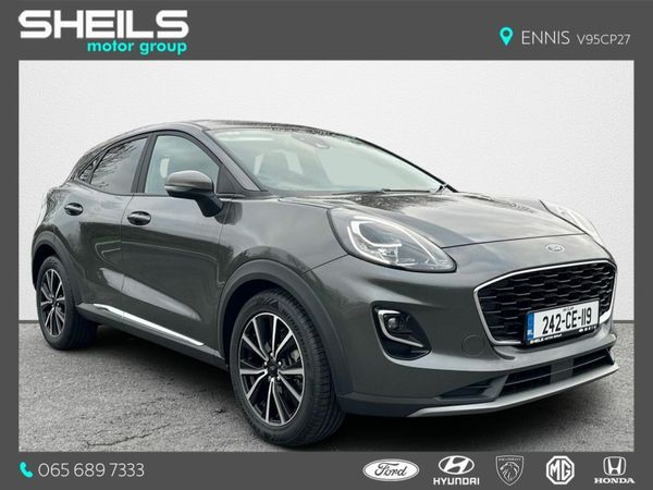 Ford Puma SUV, Petrol Hybrid, 2024, Grey