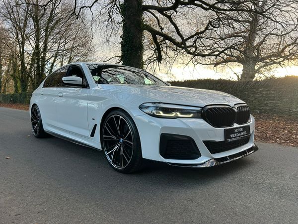 BMW 5-Series Saloon, Diesel, 2020, White