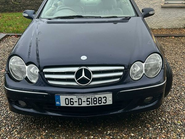 Mercedes-Benz CLK Coupe, Petrol, 2006, Blue