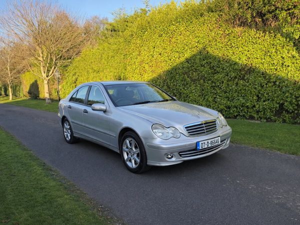Mercedes-Benz C-Class Saloon, Petrol, 2007, Silver