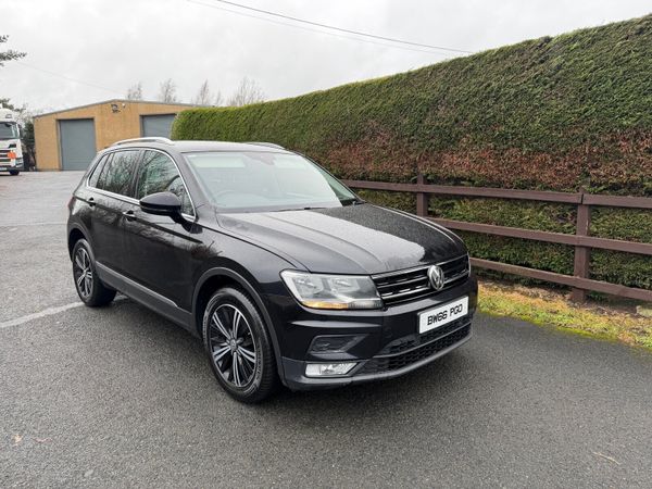 Volkswagen Tiguan SUV, Diesel, 2017, Black