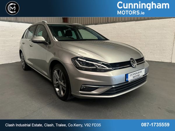 Volkswagen Golf Estate, Petrol, 2019, Silver