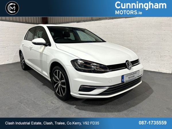 Volkswagen Golf Hatchback, Petrol, 2019, White