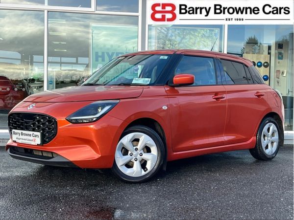 Suzuki Swift Hatchback, Petrol Hybrid, 2025, Orange