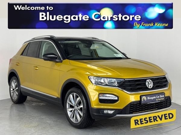 Volkswagen T-Roc Estate, Petrol, 2018, Yellow