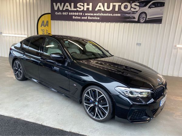 BMW 5-Series Saloon, Diesel, 2022, Black