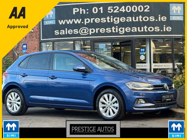 Volkswagen Polo Hatchback, Petrol, 2020, Blue