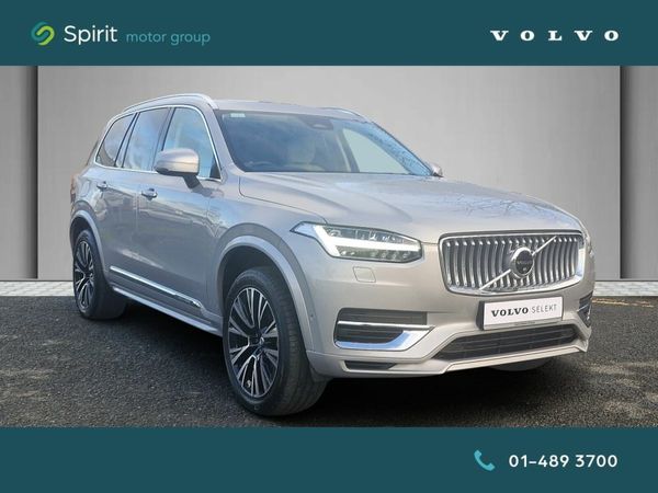 Volvo XC90 SUV, Petrol Plug-in Hybrid, 2022, Silver