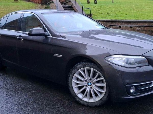BMW 5-Series Saloon, Diesel, 2016, Brown