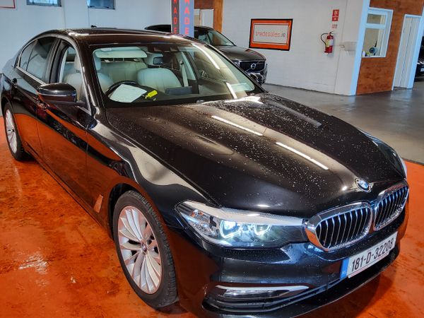 BMW 5-Series Saloon, Diesel, 2018, Black