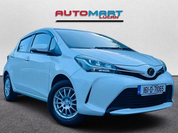 Toyota Vitz Hatchback, Petrol, 2016, White