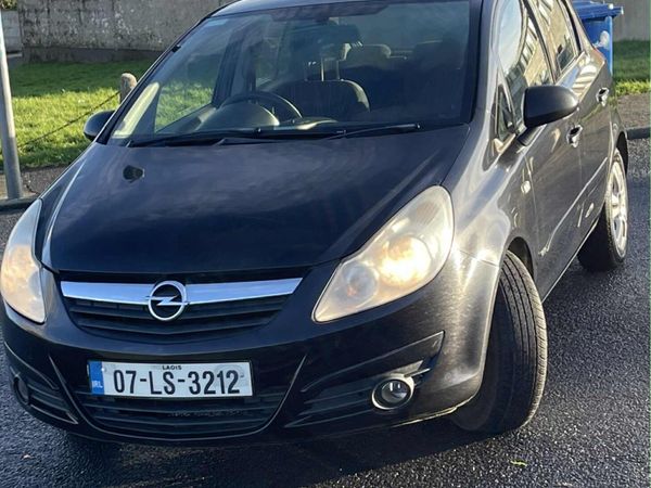 Opel Corsa Hatchback, Petrol, 2007, Black
