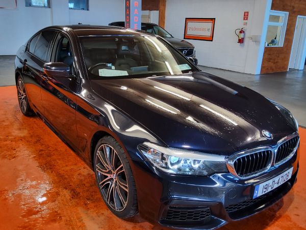 BMW 5-Series Saloon, Petrol Plug-in Hybrid, 2019, Black