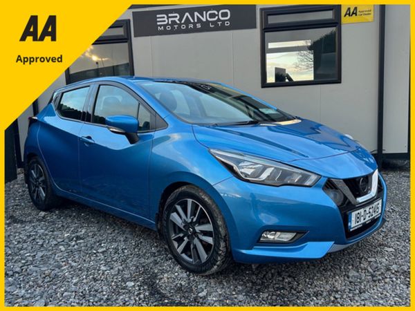 Nissan Micra Hatchback, Petrol, 2018, Blue