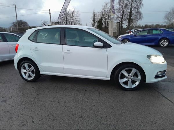 Volkswagen Polo Hatchback, Petrol, 2017, White