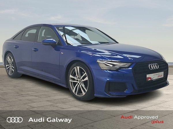 Audi A6 Saloon, Diesel, 2023, Blue