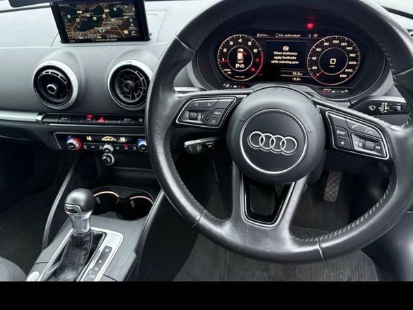 Audi A3 Hatchback, Petrol, 2017, Blue