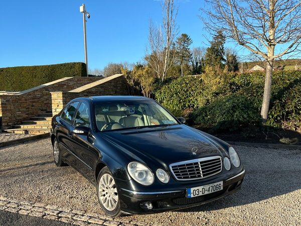 Mercedes-Benz E-Class Saloon, Petrol, 2003, Black