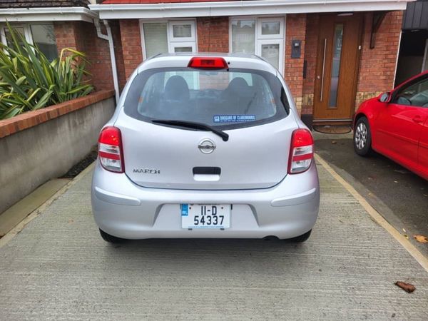 Nissan March Hatchback, Petrol, 2011, Silver