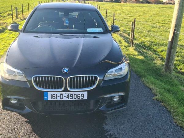 BMW 5-Series Saloon, Diesel, 2016, Black