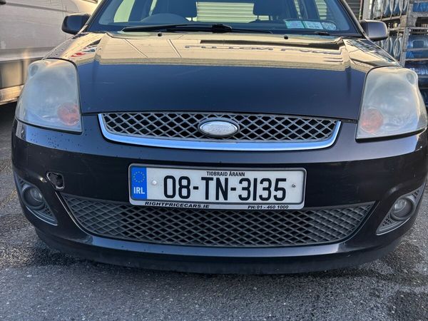 Ford Fiesta Hatchback, Diesel, 2008, Black