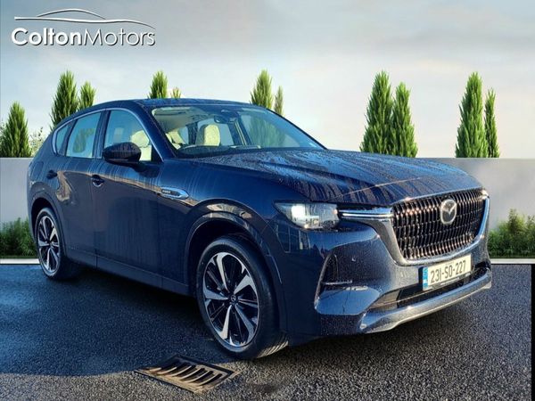 Mazda CX-60 SUV, Petrol Plug-in Hybrid, 2023, Blue