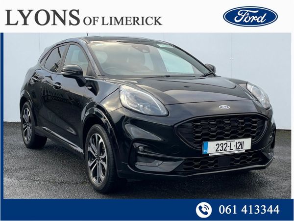 Ford Puma MPV, Petrol Hybrid, 2023, Black