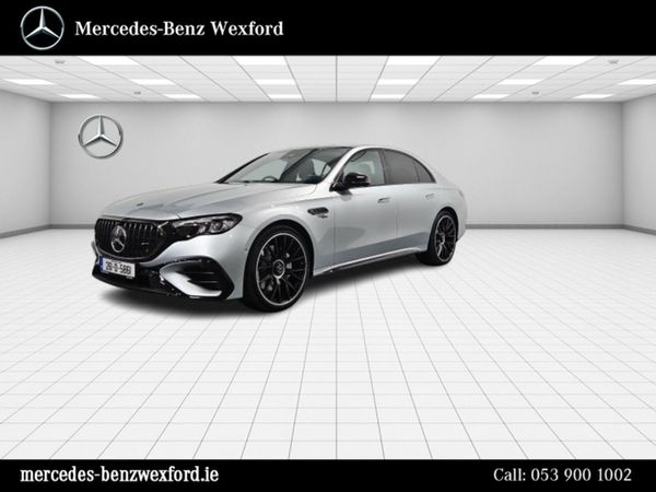 Mercedes-Benz E-Class Saloon, Petrol Plug-in Hybrid, 2026, Silver