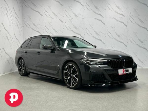 BMW 5-Series Estate, Diesel, 2022, Black