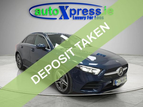 Mercedes-Benz A-Class Saloon, Petrol Plug-in Hybrid, 2021, Blue