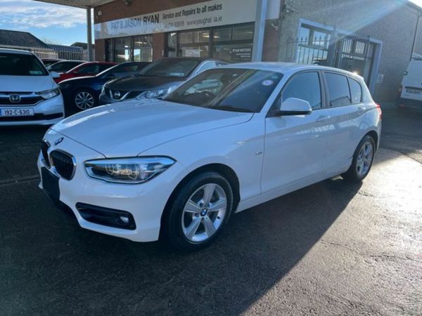 BMW 1-Series Hatchback, Diesel, 2017, White