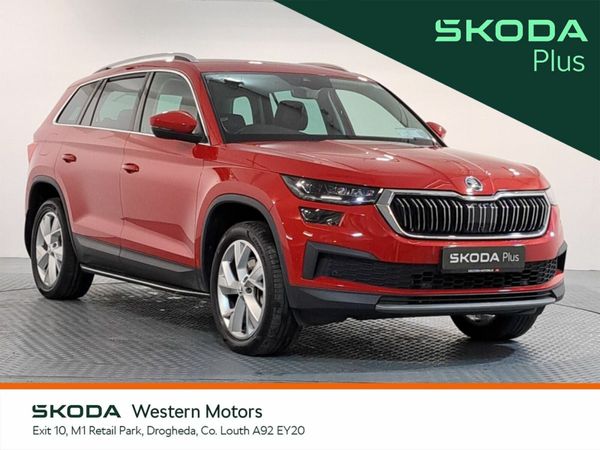 Skoda Kodiaq SUV, Diesel, 2023, Red