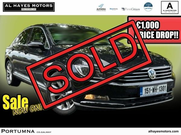 Volkswagen Passat Saloon, Diesel, 2015, Black