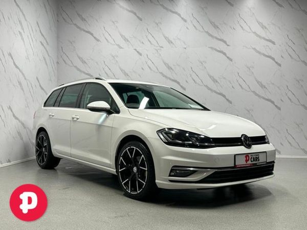 Volkswagen Golf Estate, Petrol, 2018, White