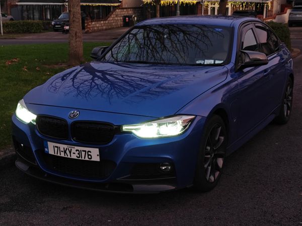 BMW 3-Series Saloon, Petrol Plug-in Hybrid, 2017, Blue