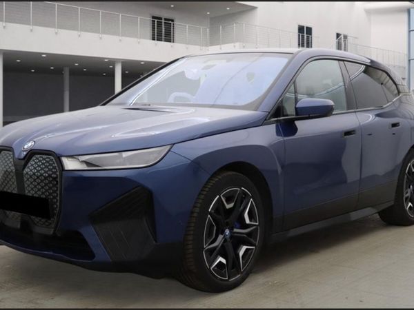 BMW iX SUV, Electric, 2022, Blue