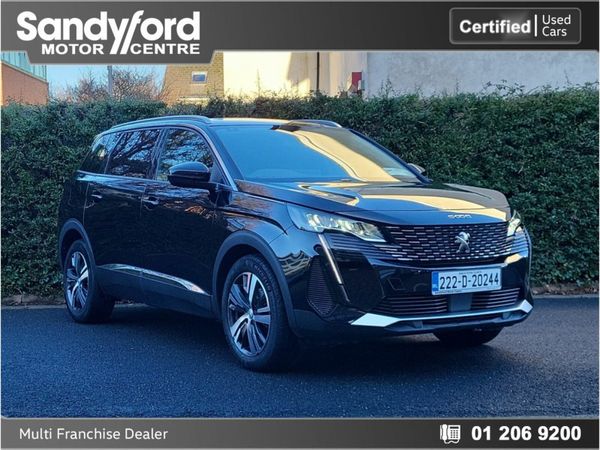 Peugeot 5008 SUV, Diesel, 2022, Black