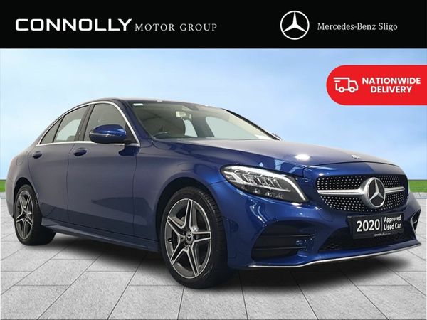 Mercedes-Benz C-Class Saloon, Petrol, 2020, Blue